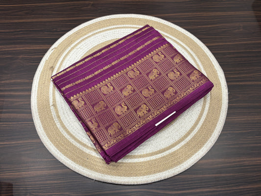 Mulberry silk saree