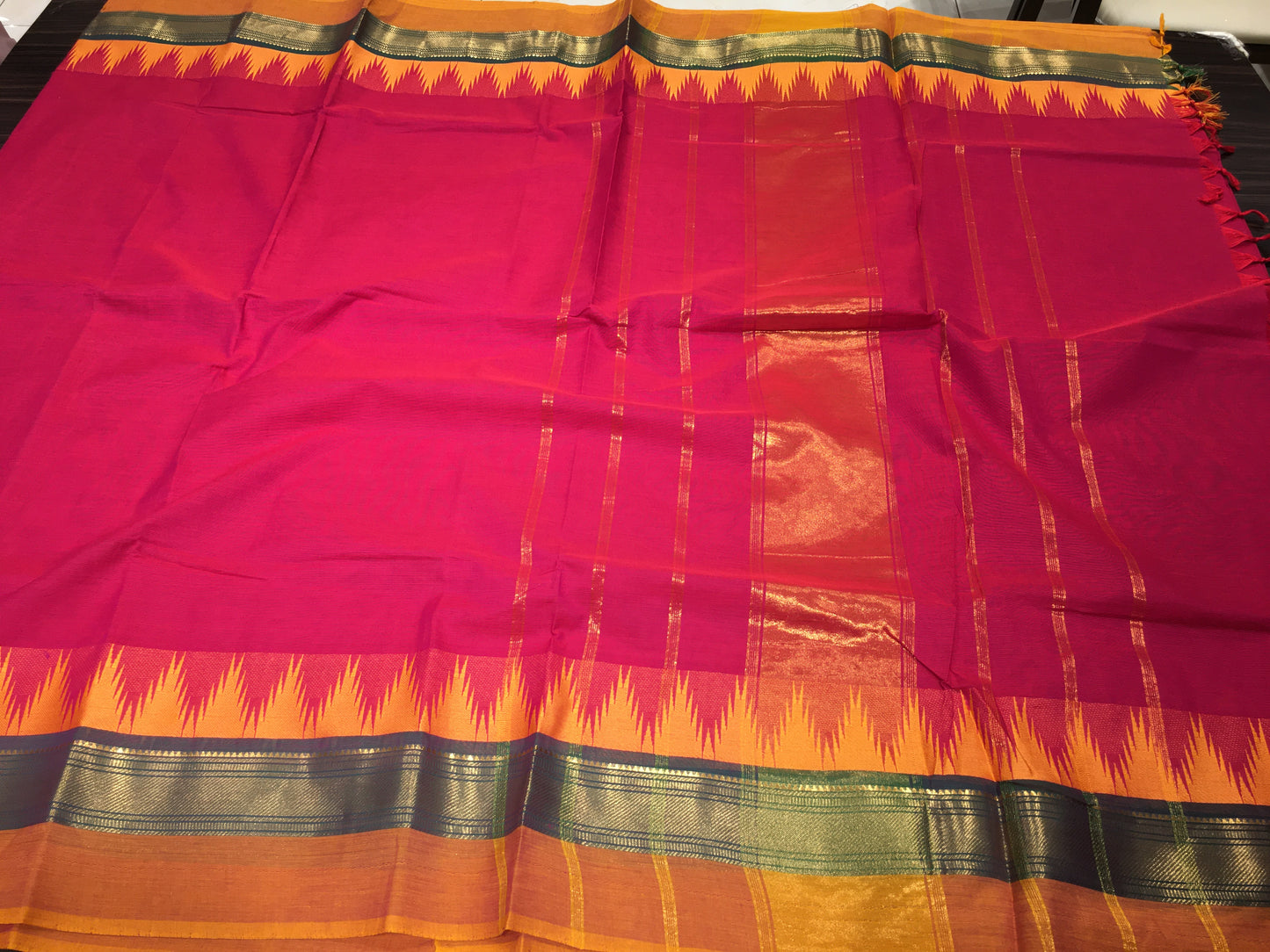 Fancy cotton saree