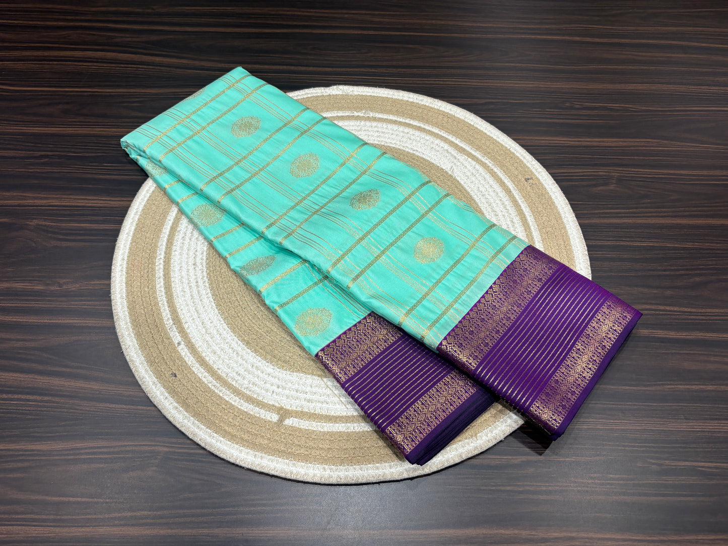 Semi Kanchipuram silk