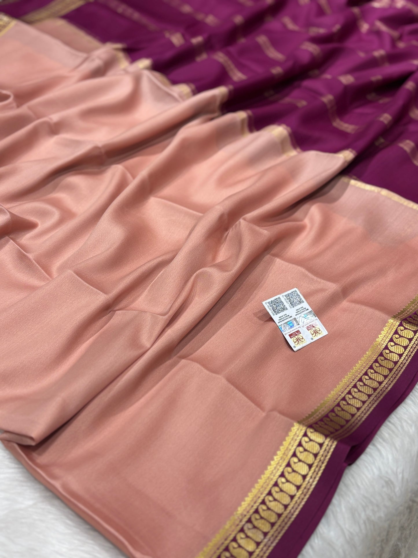 Pure Mysore silk