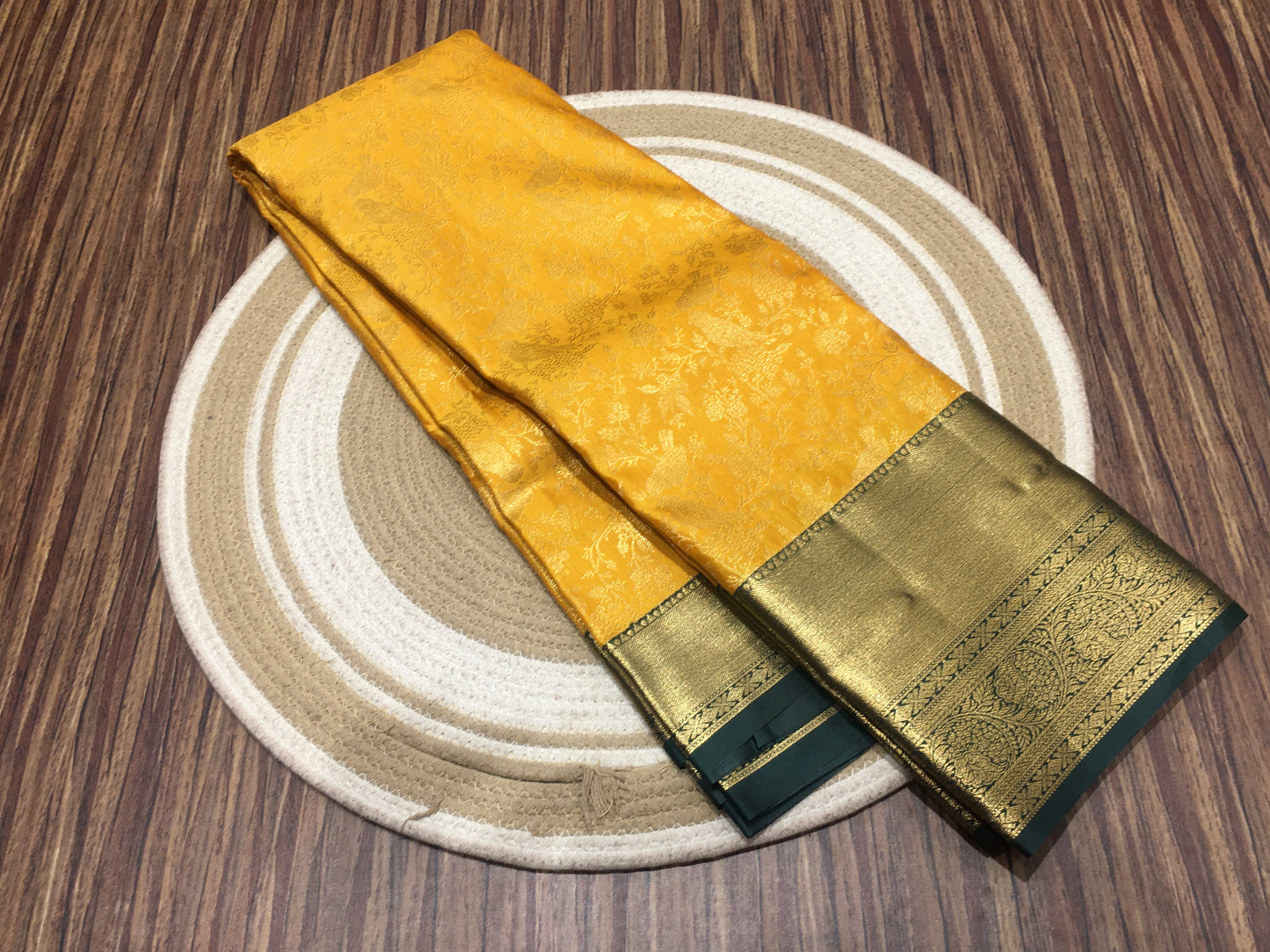 Semi Kanchipuram silk