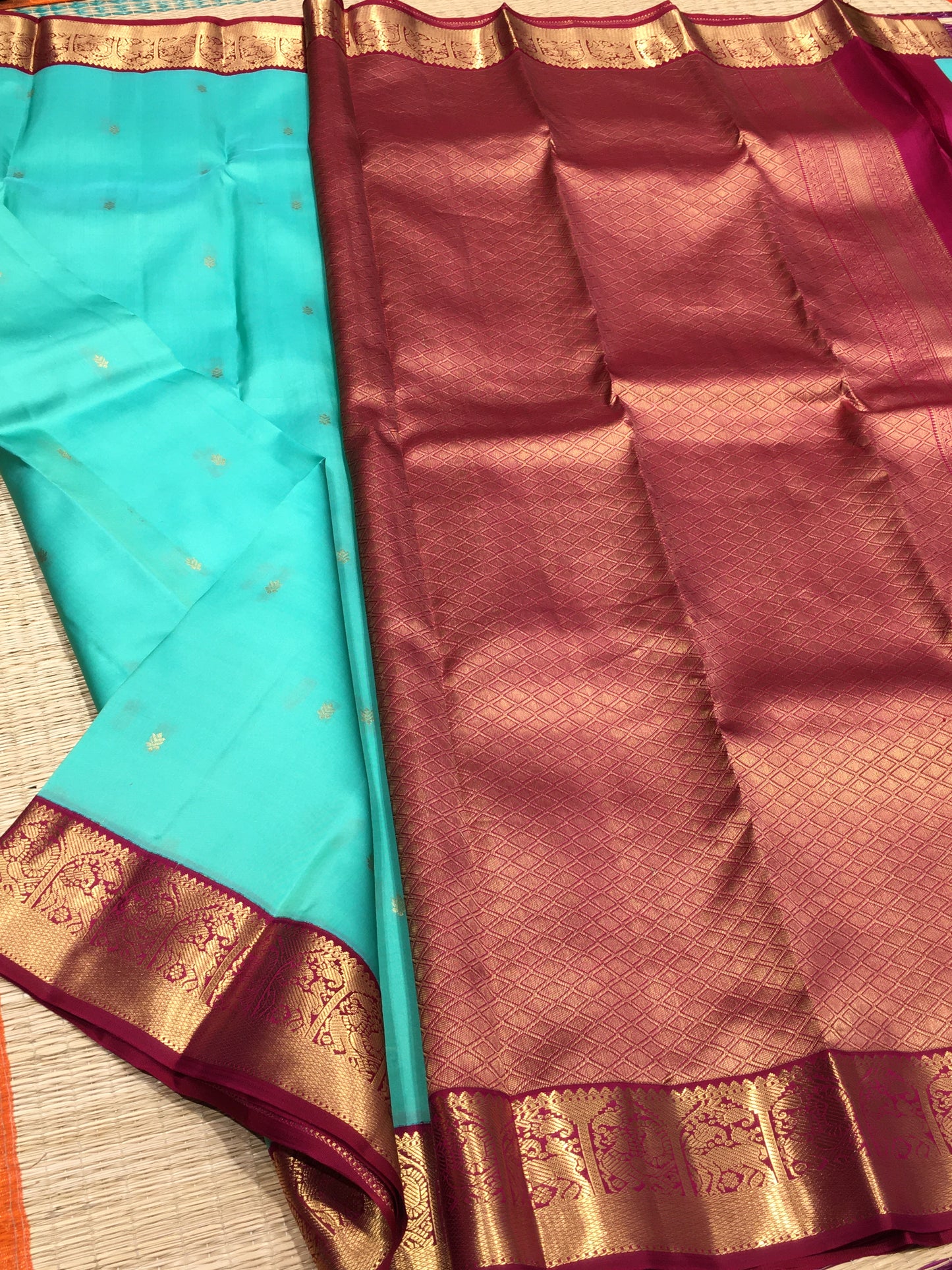 Pure Kanchipuram silk