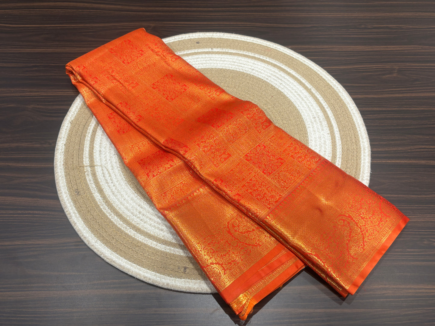 Semi Kanchipuram silk
