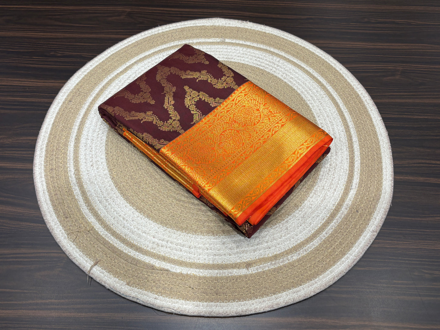 Semi Kanchipuram silk