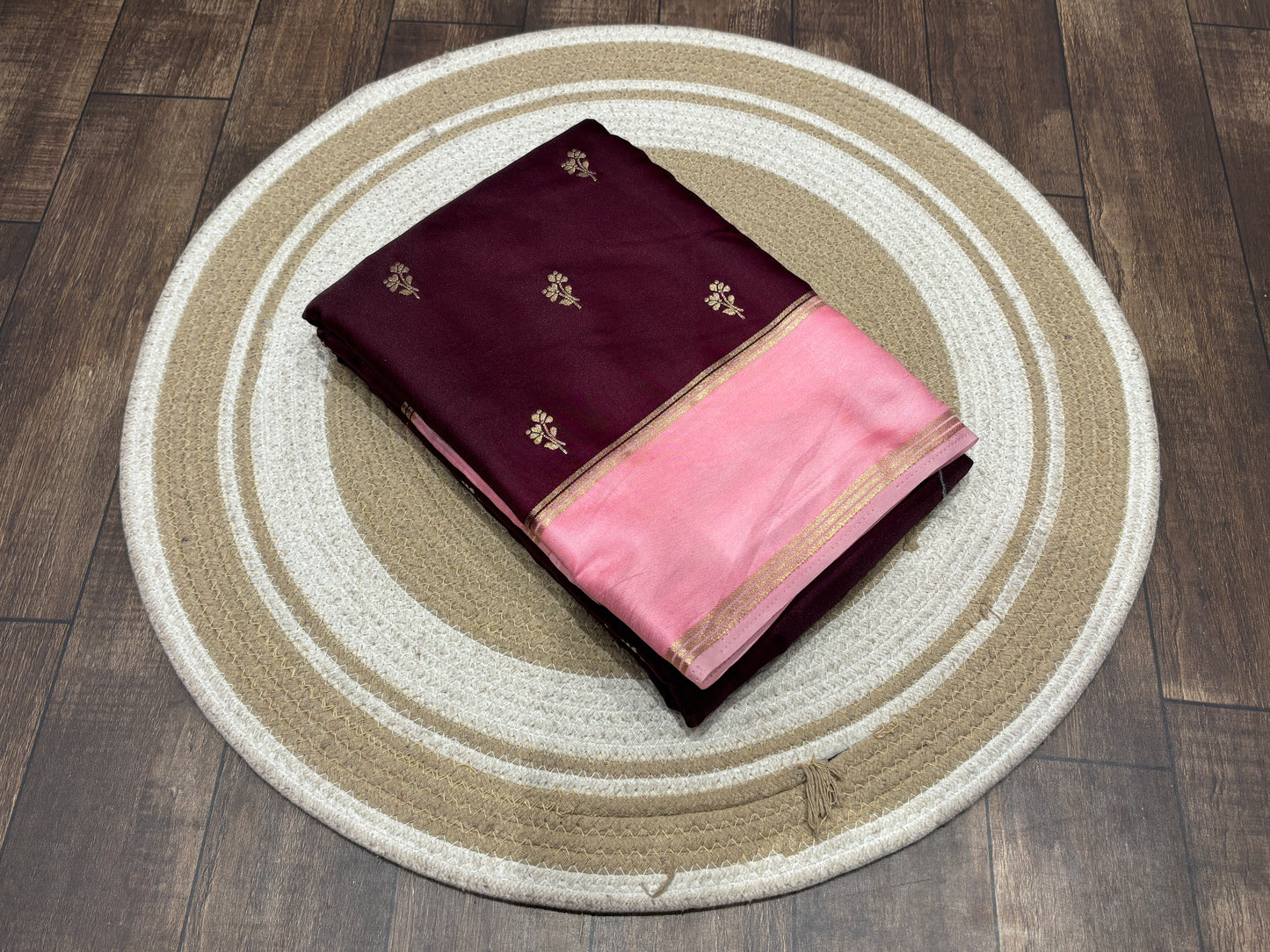 Soft crape saree