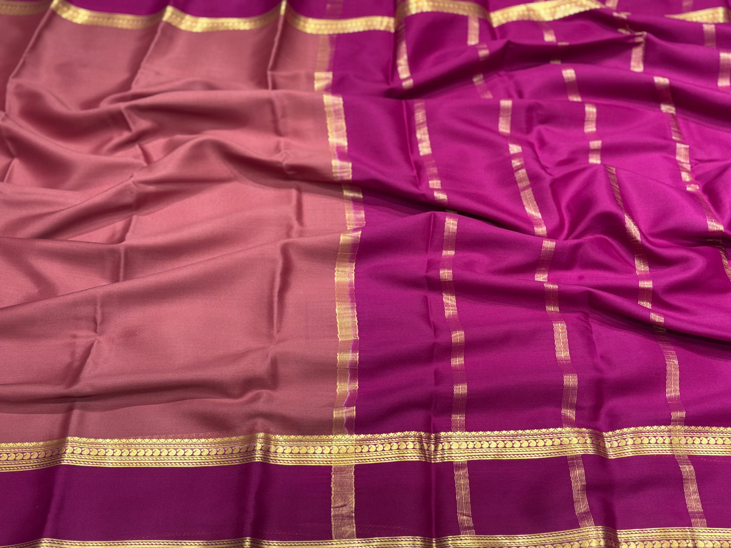 Pure Mysore silk