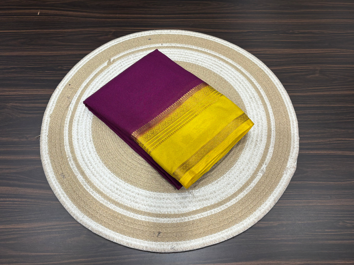 Semi Mysore crape