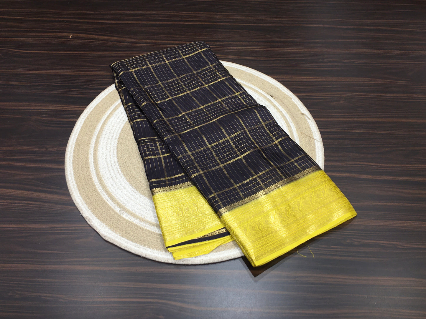 Semi Mysore Crape Silk