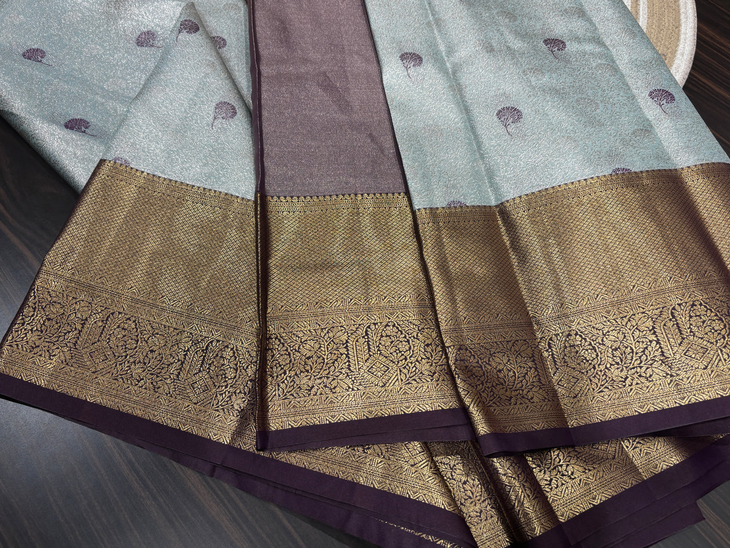 Semi Kanchipuram silk