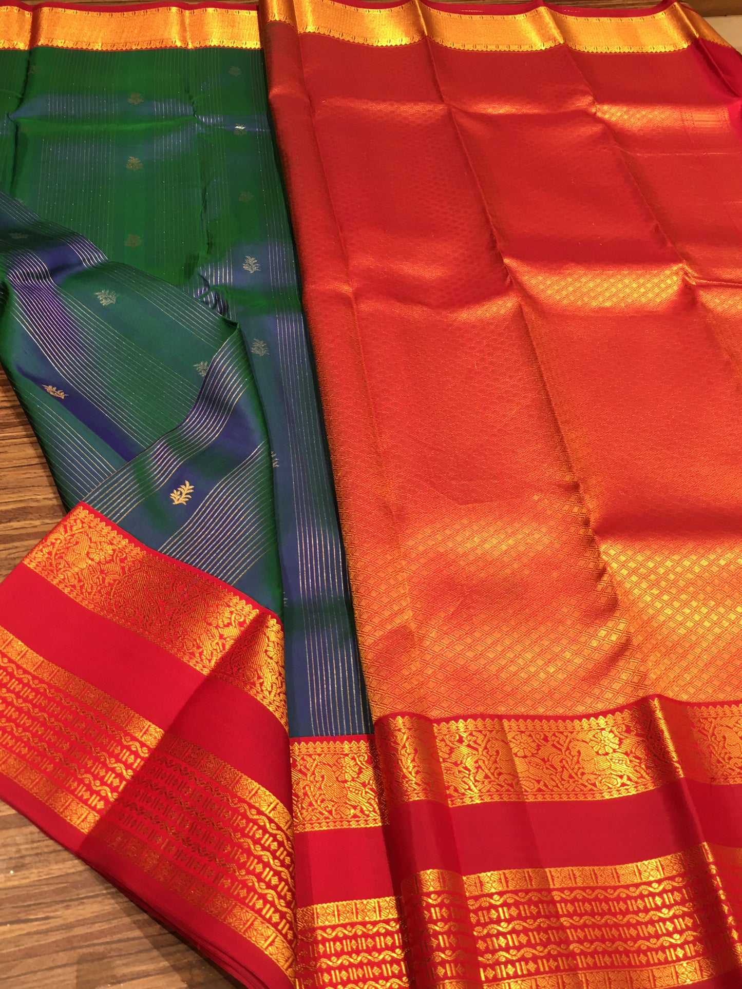 Pure Kanchipuram silk