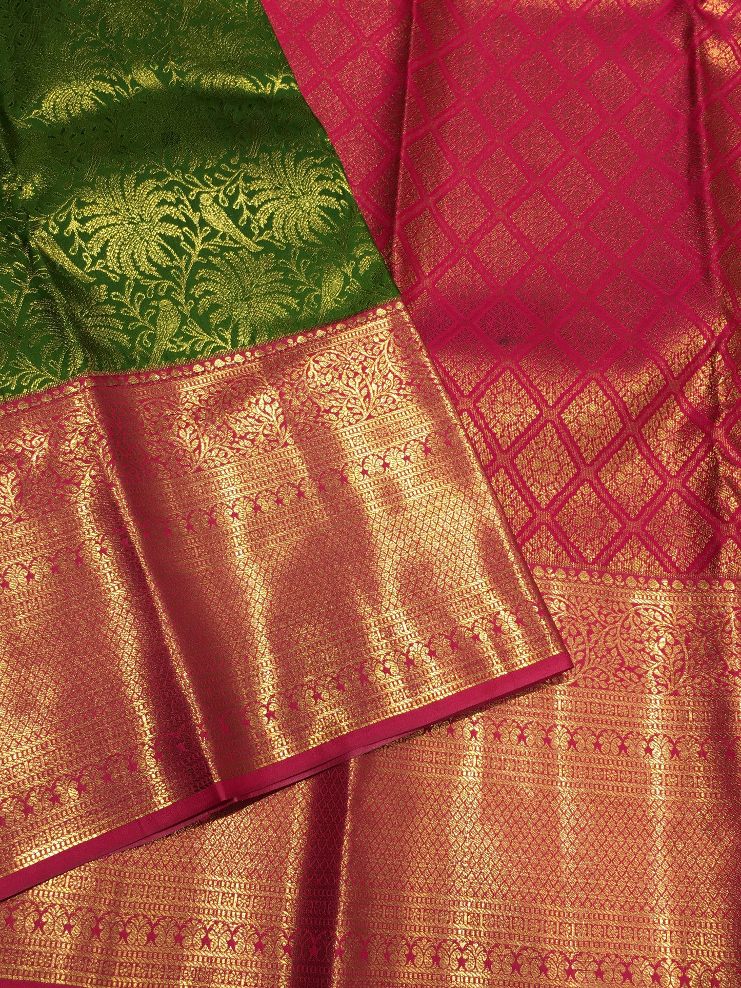Semi kanchipuram silk