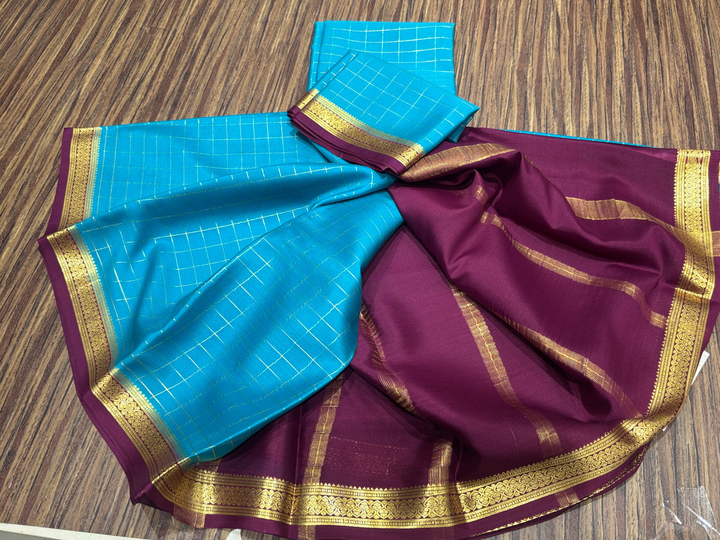 Pure Mysore silk