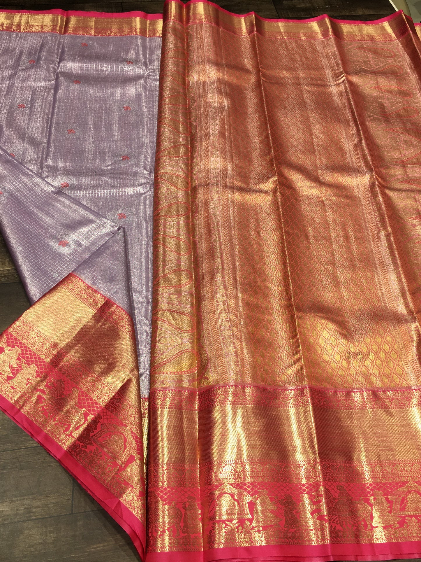 Semi Kanchipuram tissue