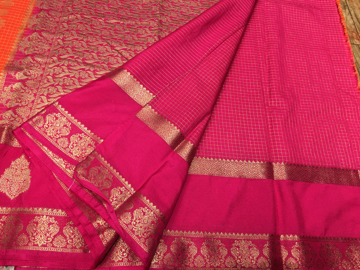 Semi Mysore Crape Silk