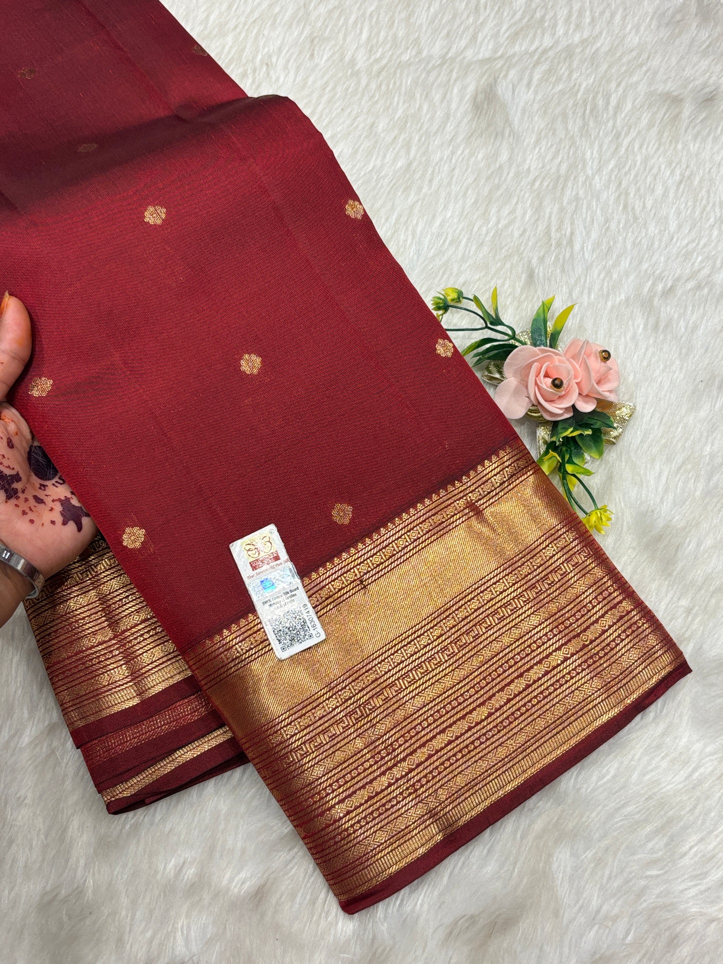 Pure Kanchipuram silk