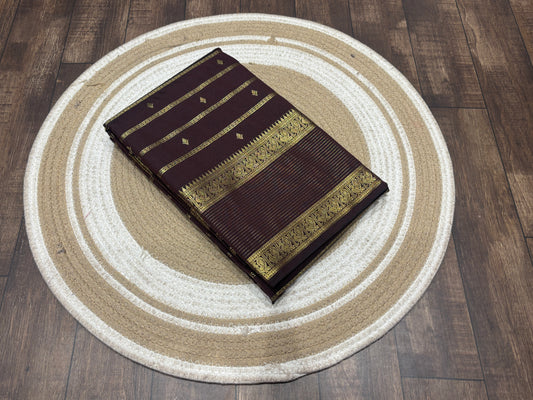 Semi Kanchipuram silk