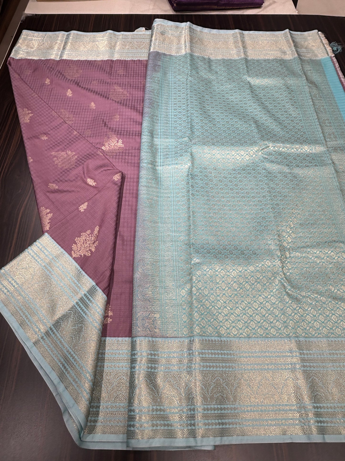 Semi Kanchipuram silk