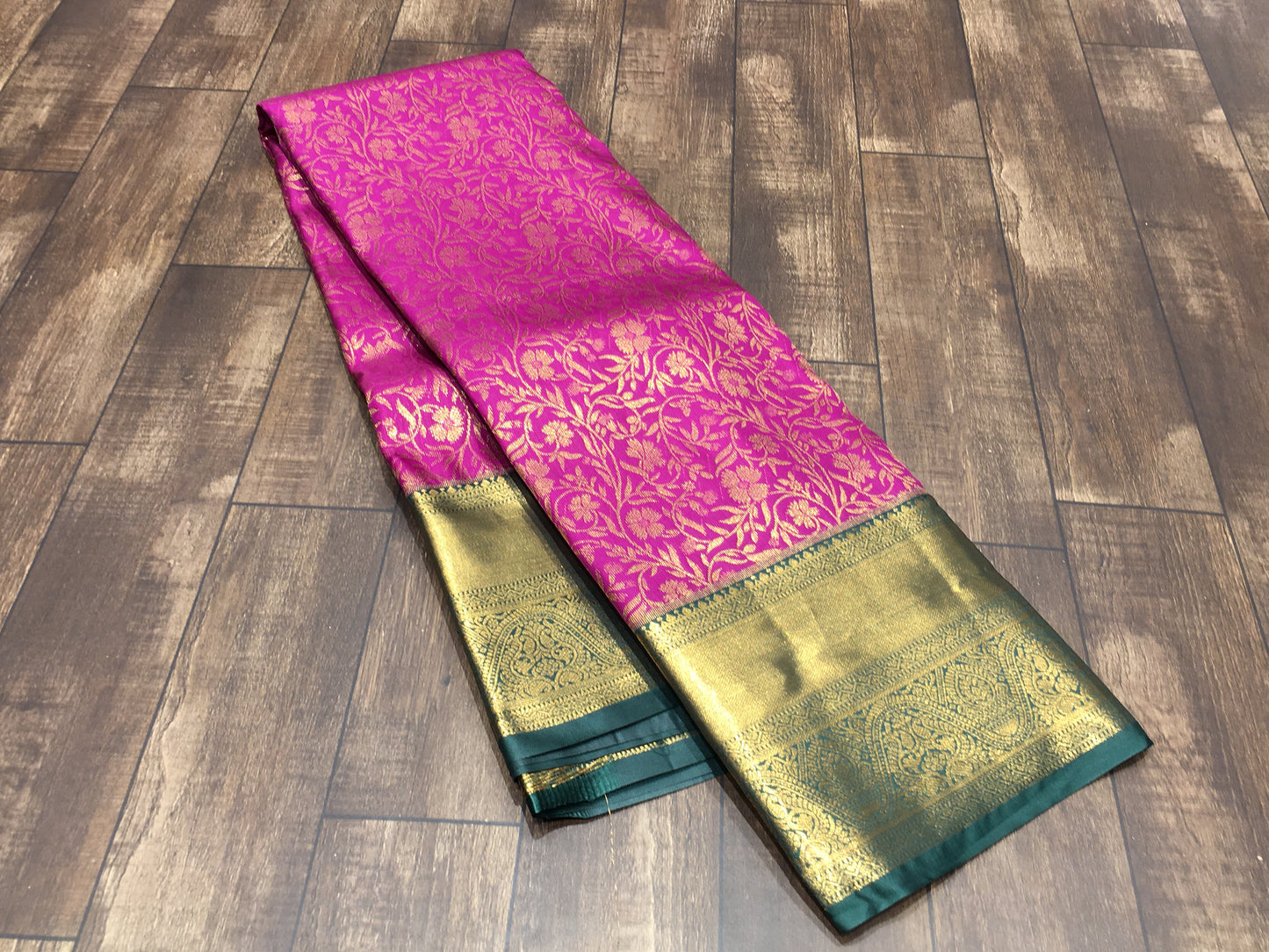 Semi Kanchipuram silk