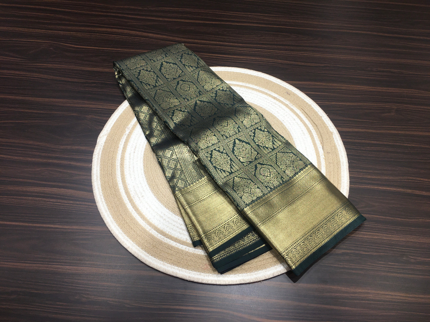 Semi Kanchipuram silk