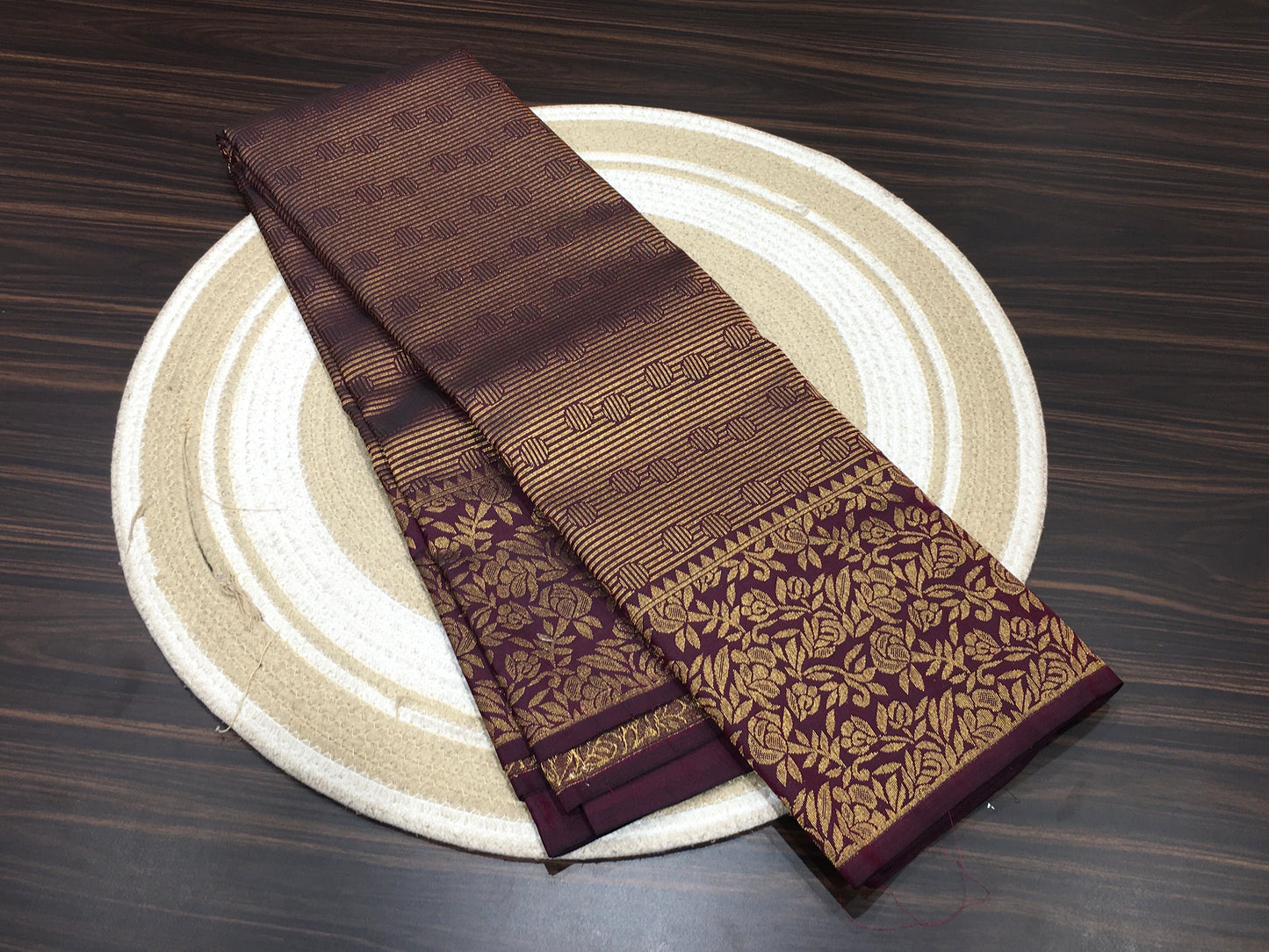 Semi Kanchipuram silk