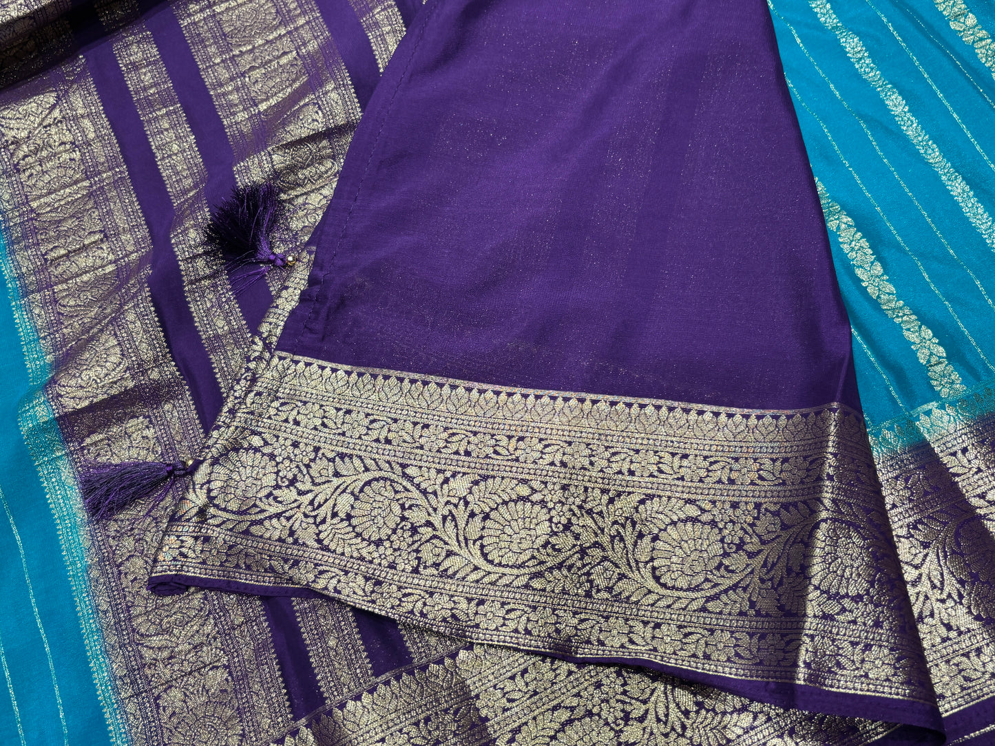 Semi Mysore crape