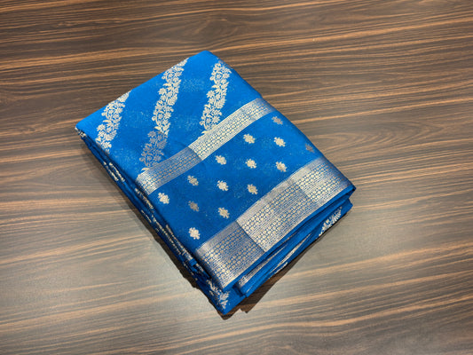 Chiffon georgette saree