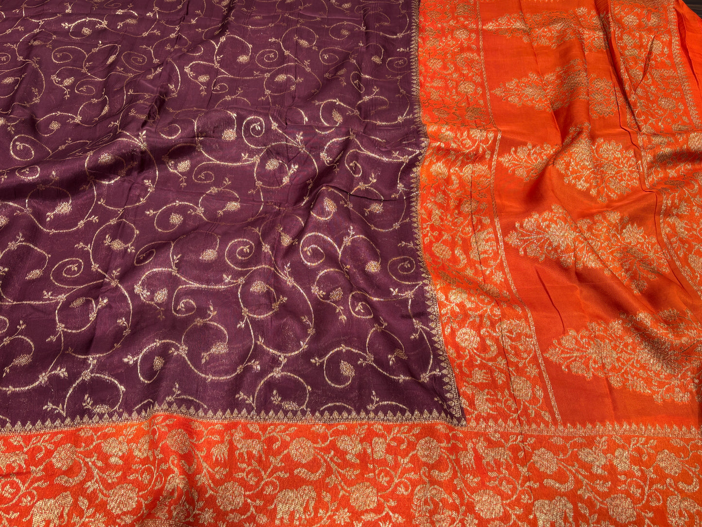 Soft tussar saree