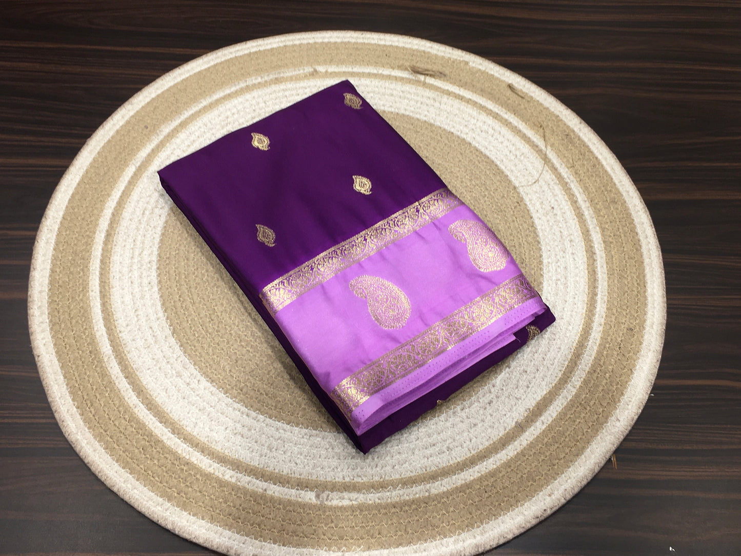Semi Mysore crape