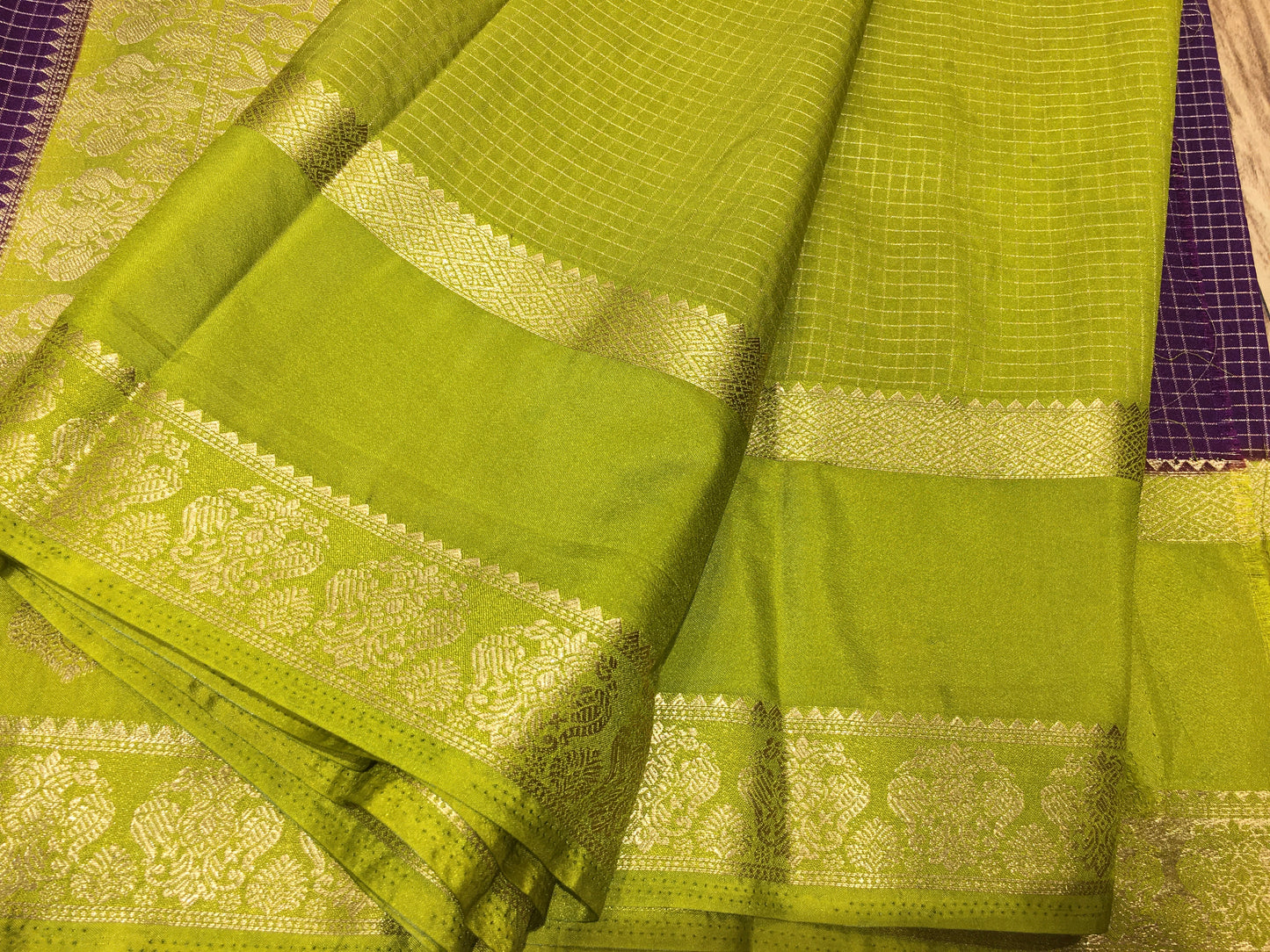 Semi Mysore Crape Silk