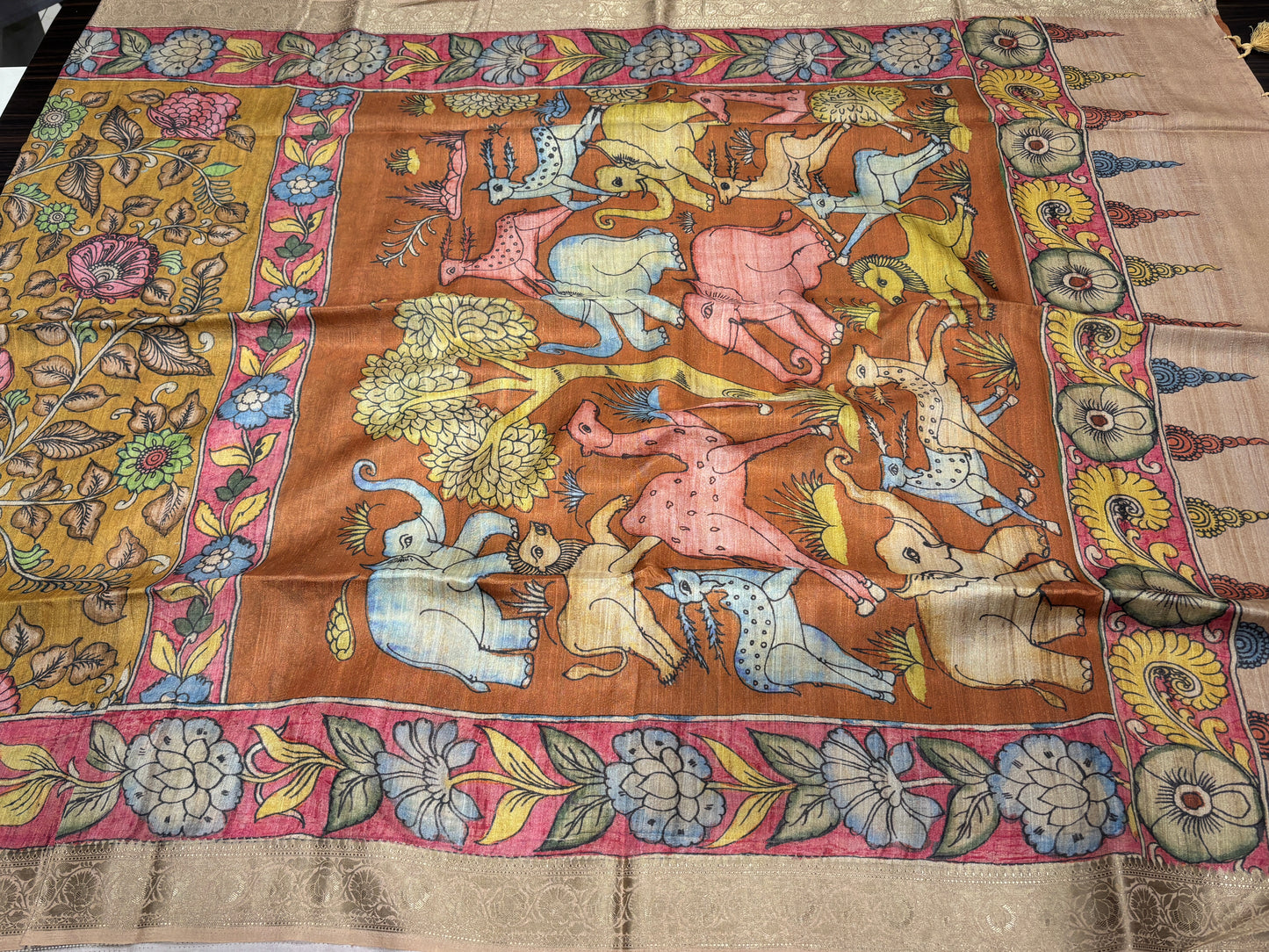 Kalamkari saree