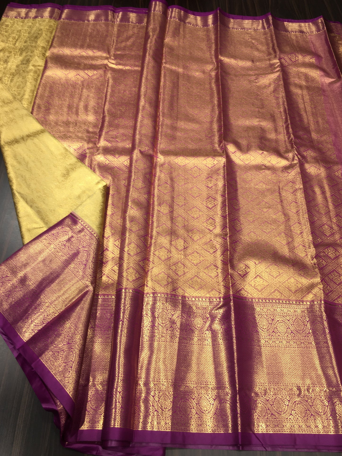 Semi Kanchipuram tissue
