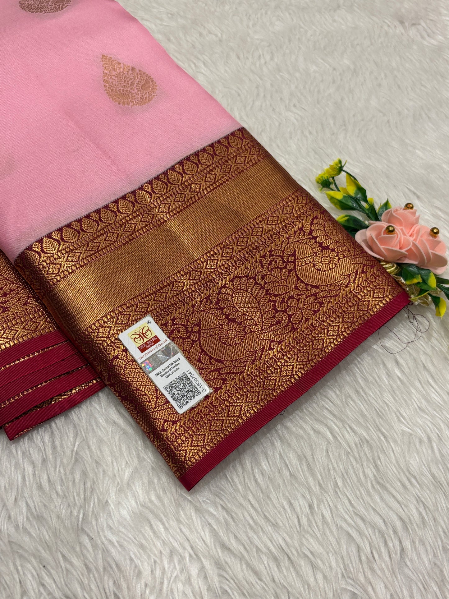 Pure Kanchipuram silk
