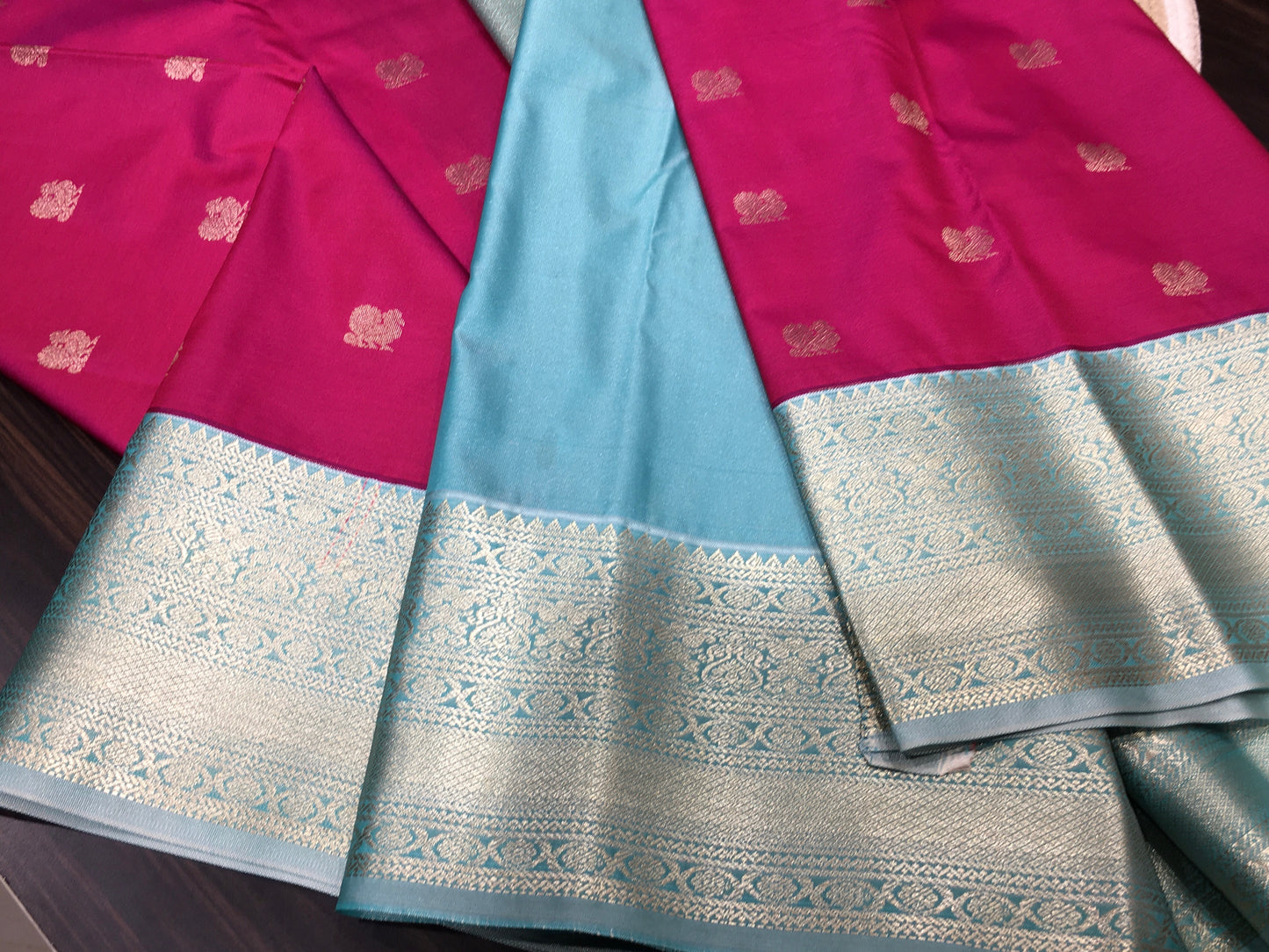 Semi Kanchipuram silk