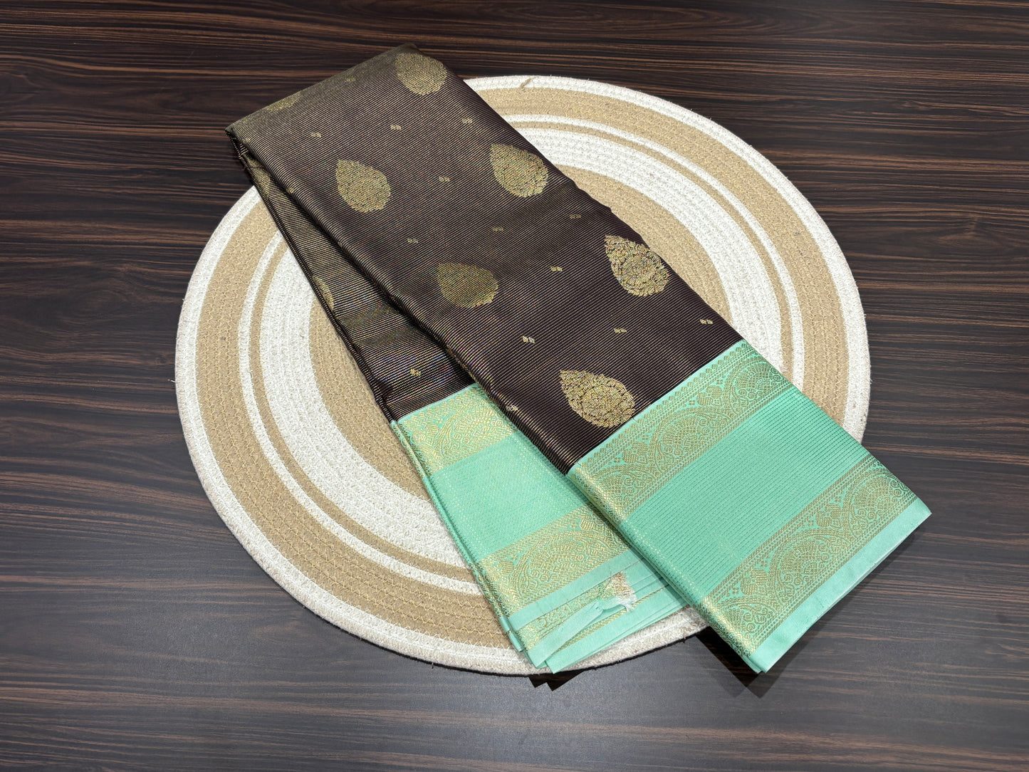 Semi Kanchipuram silk