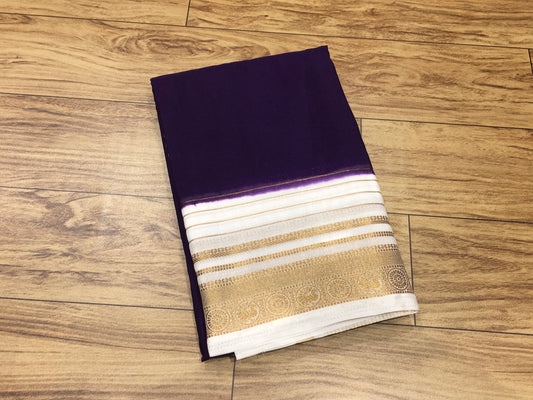 Semi Mysore Crape Silk