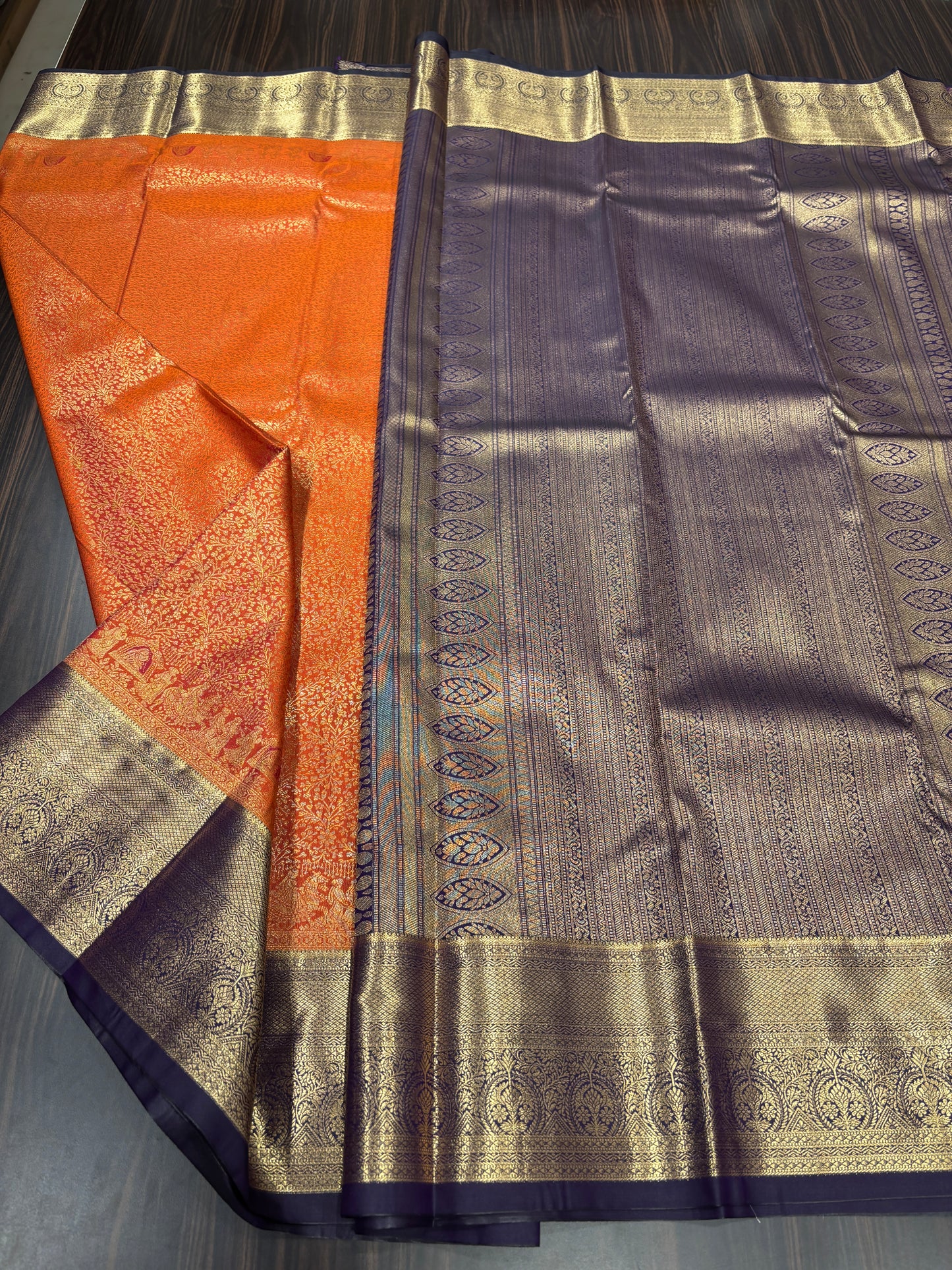 Semi Kanchipuram silk
