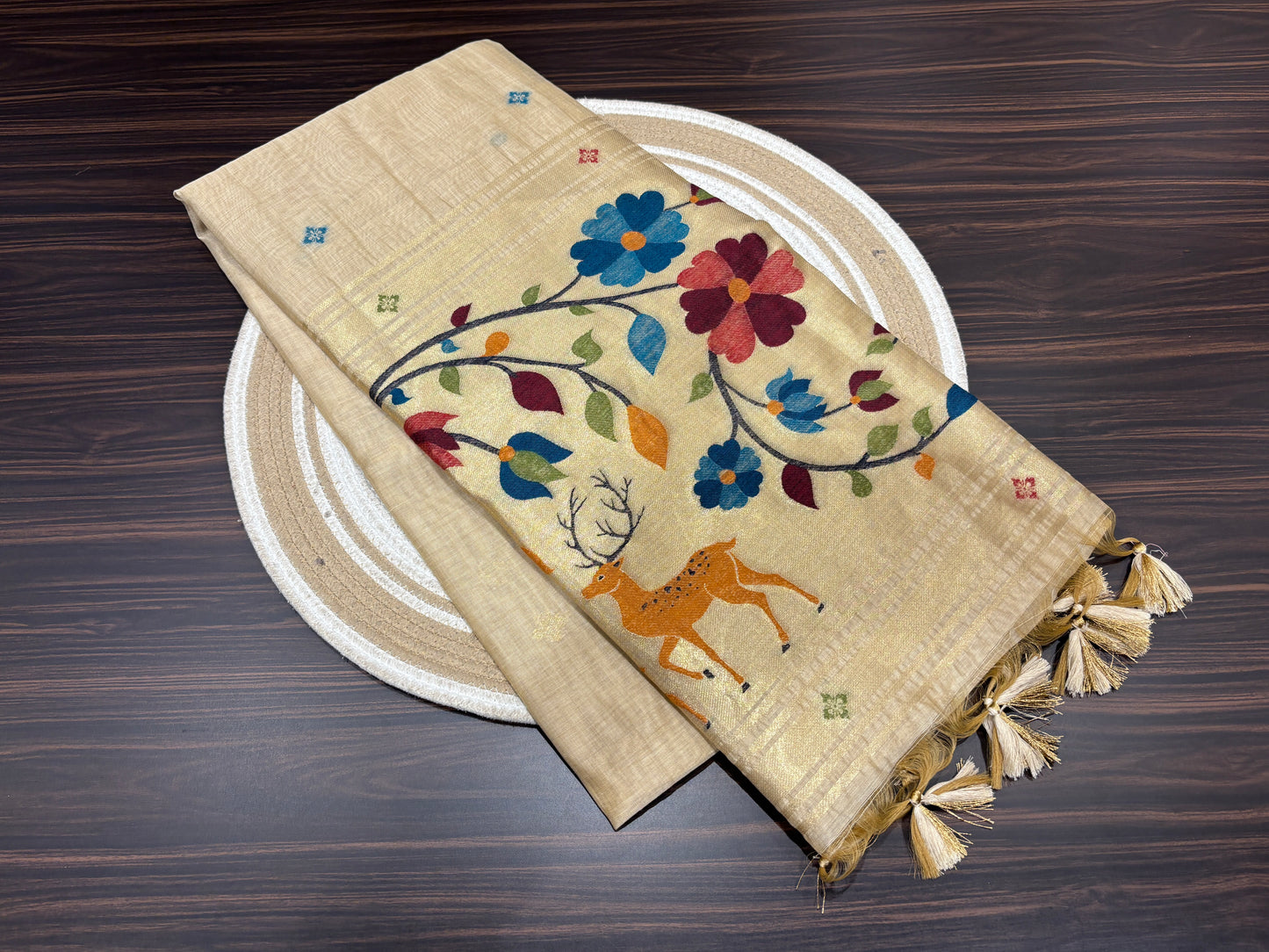 Soft cotton saree