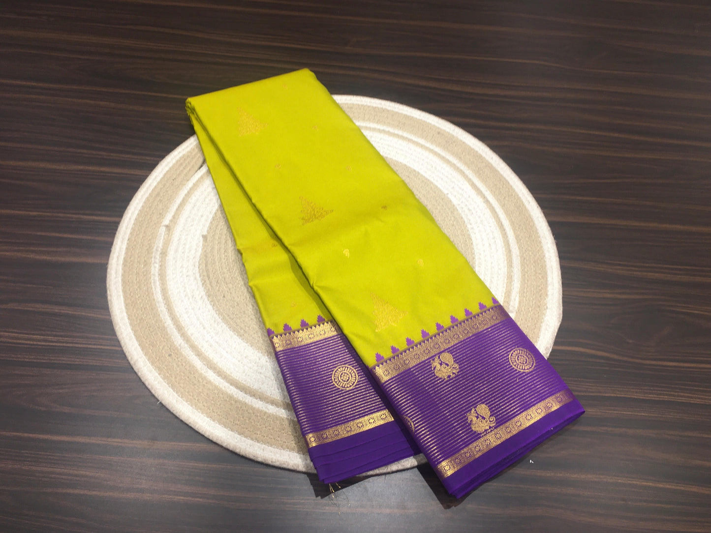 Semi Kanchipuram silk