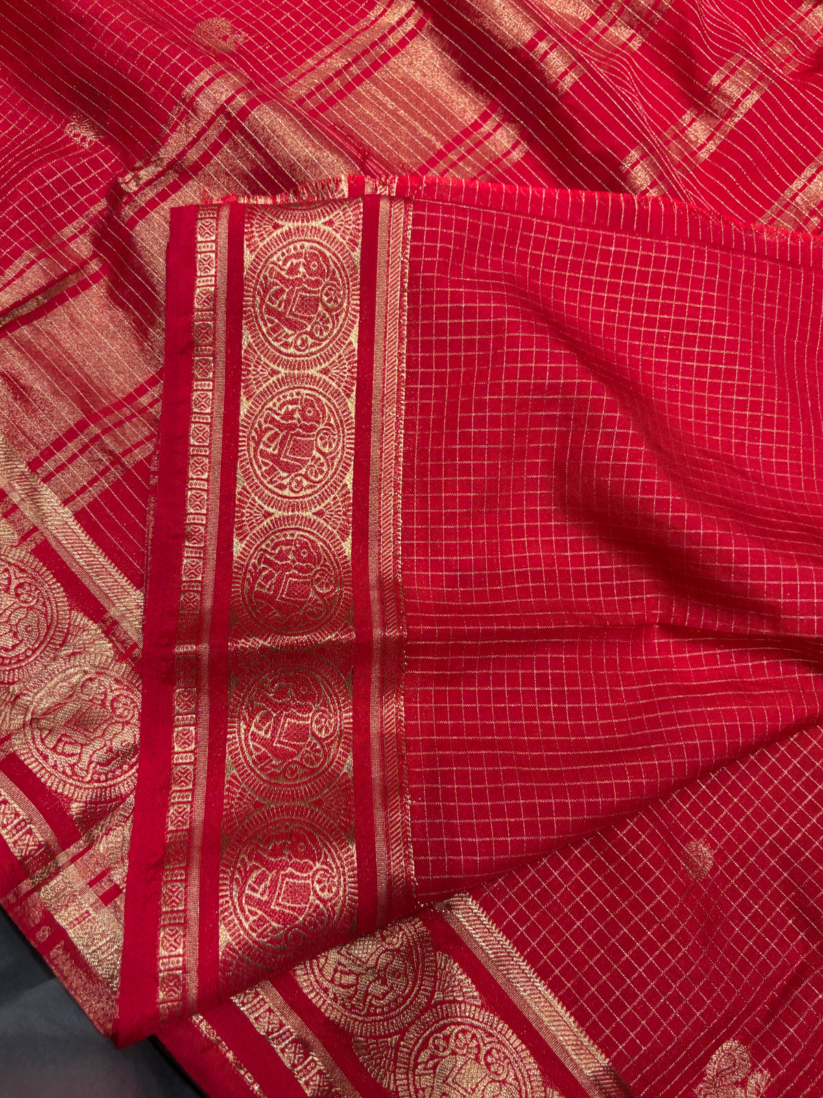 Semi Mysore Crape Silk