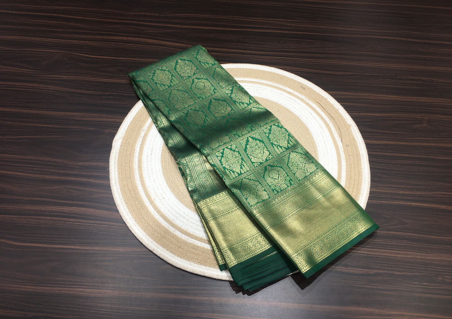 Semi Kanchipuram silk