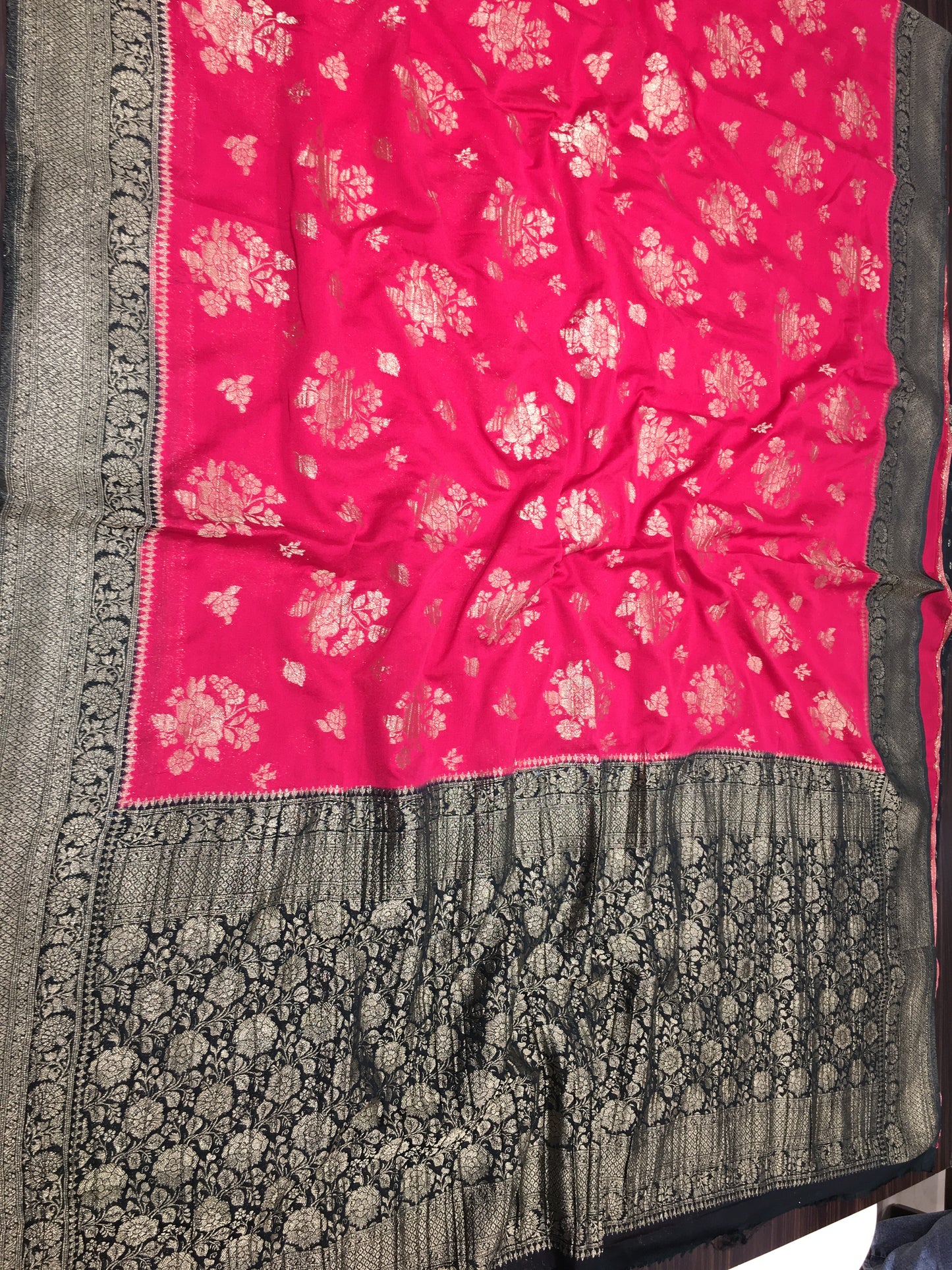 Chiffon georgette saree