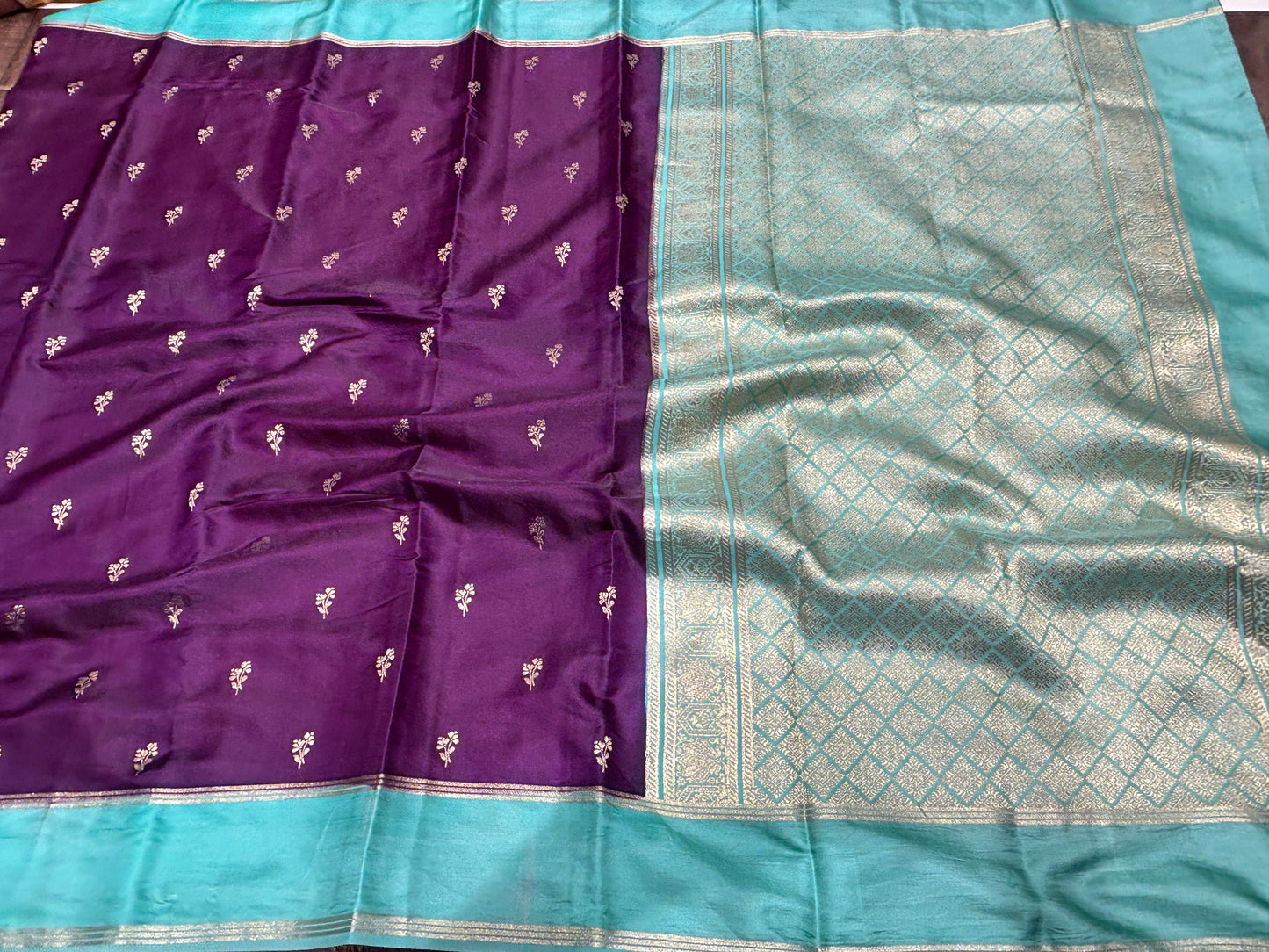 Soft crape saree