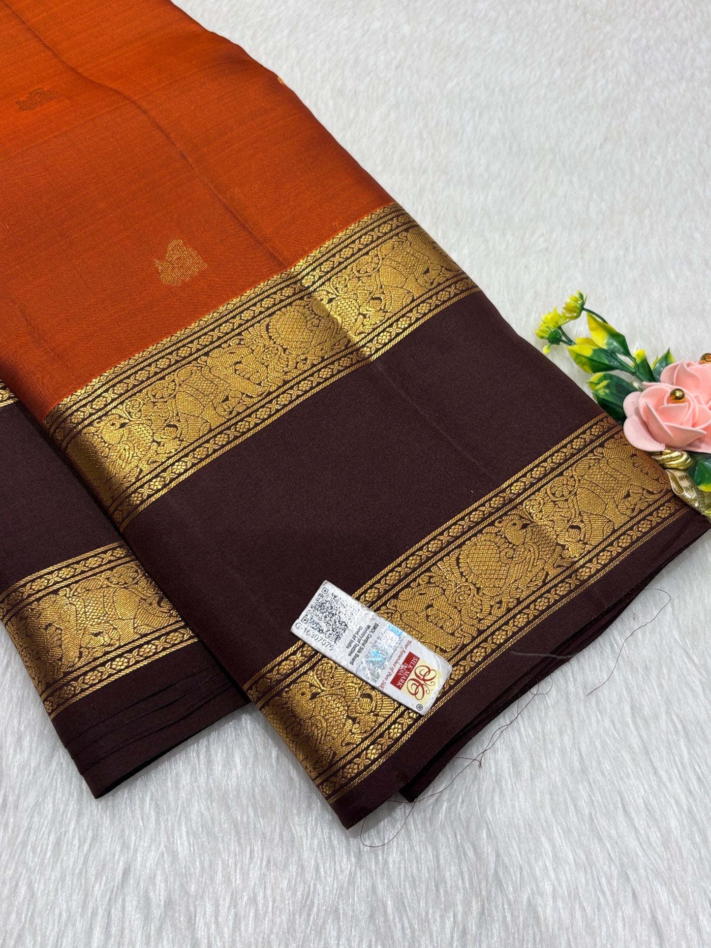 Pure Kanchipuram silk