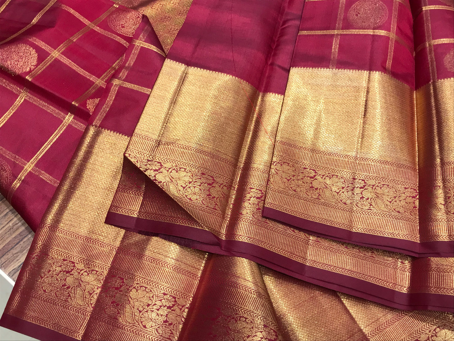 Pure Kanchipuram silk