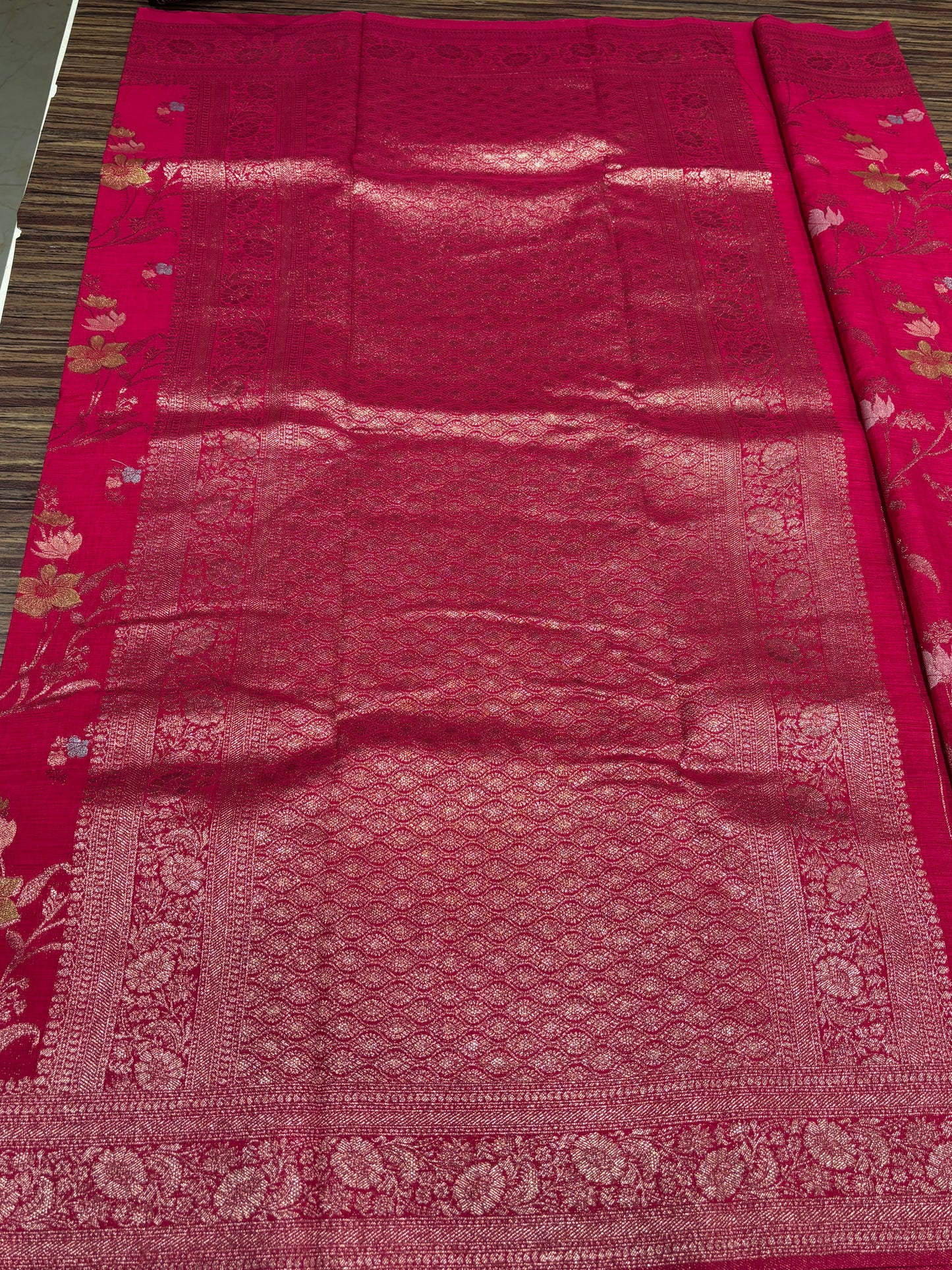Soft tussar saree