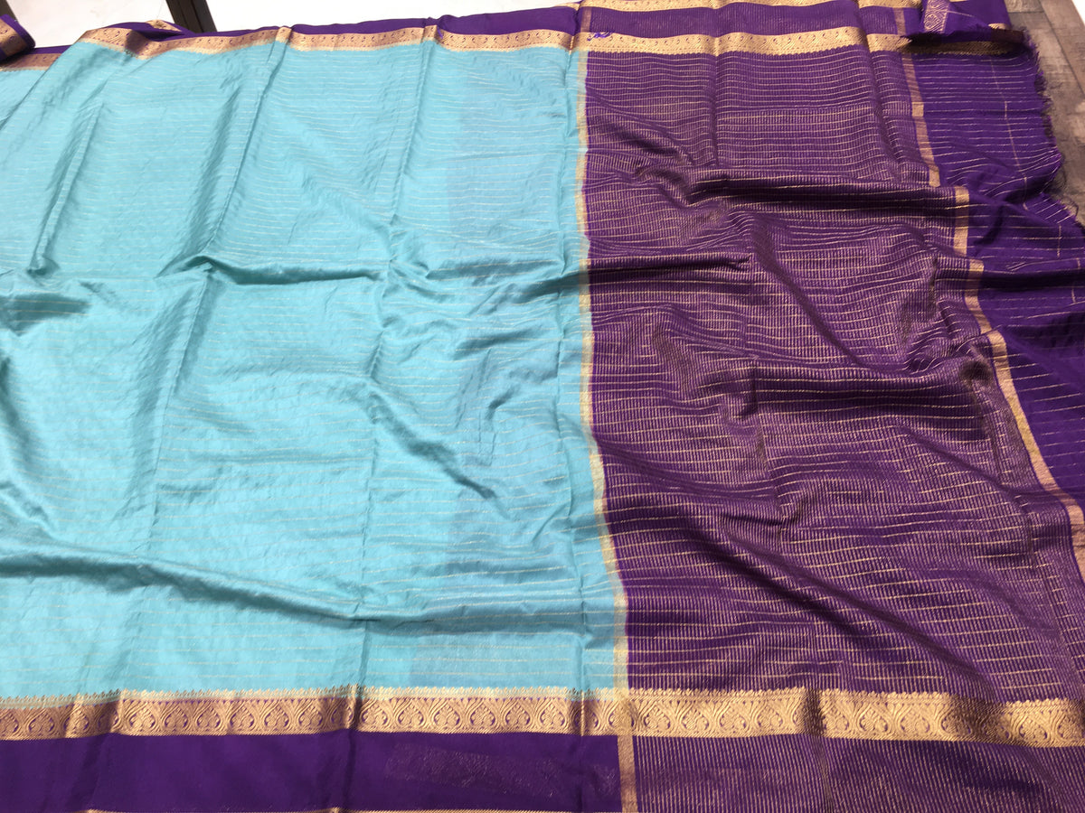 Semi Mysore Crape Silk