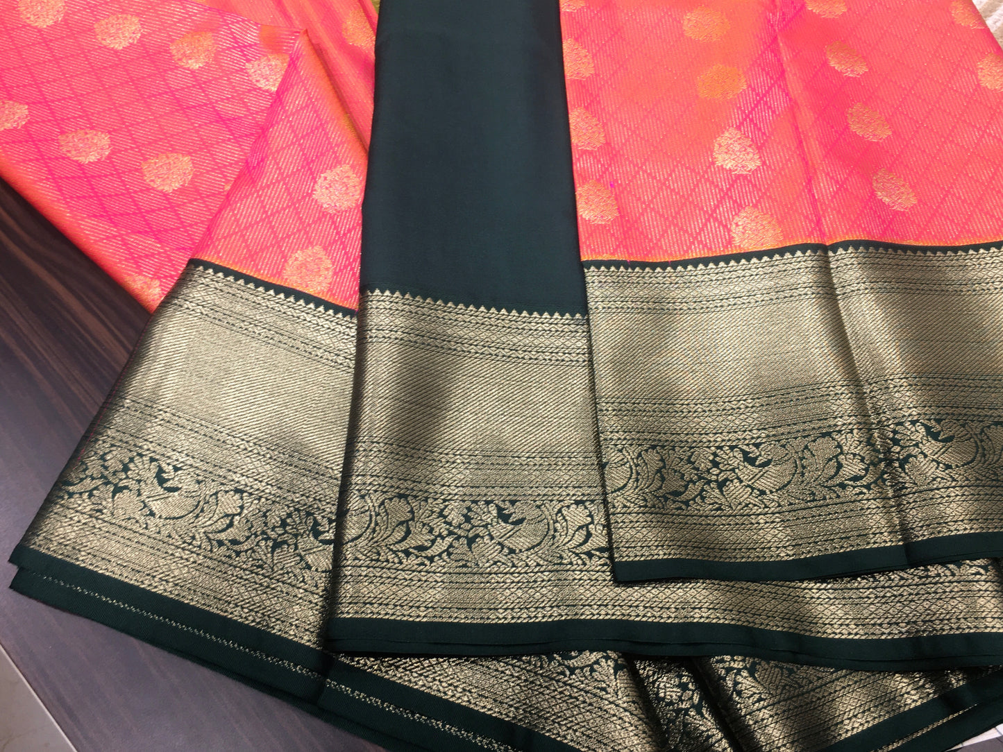 Semi Kanchipuram silk