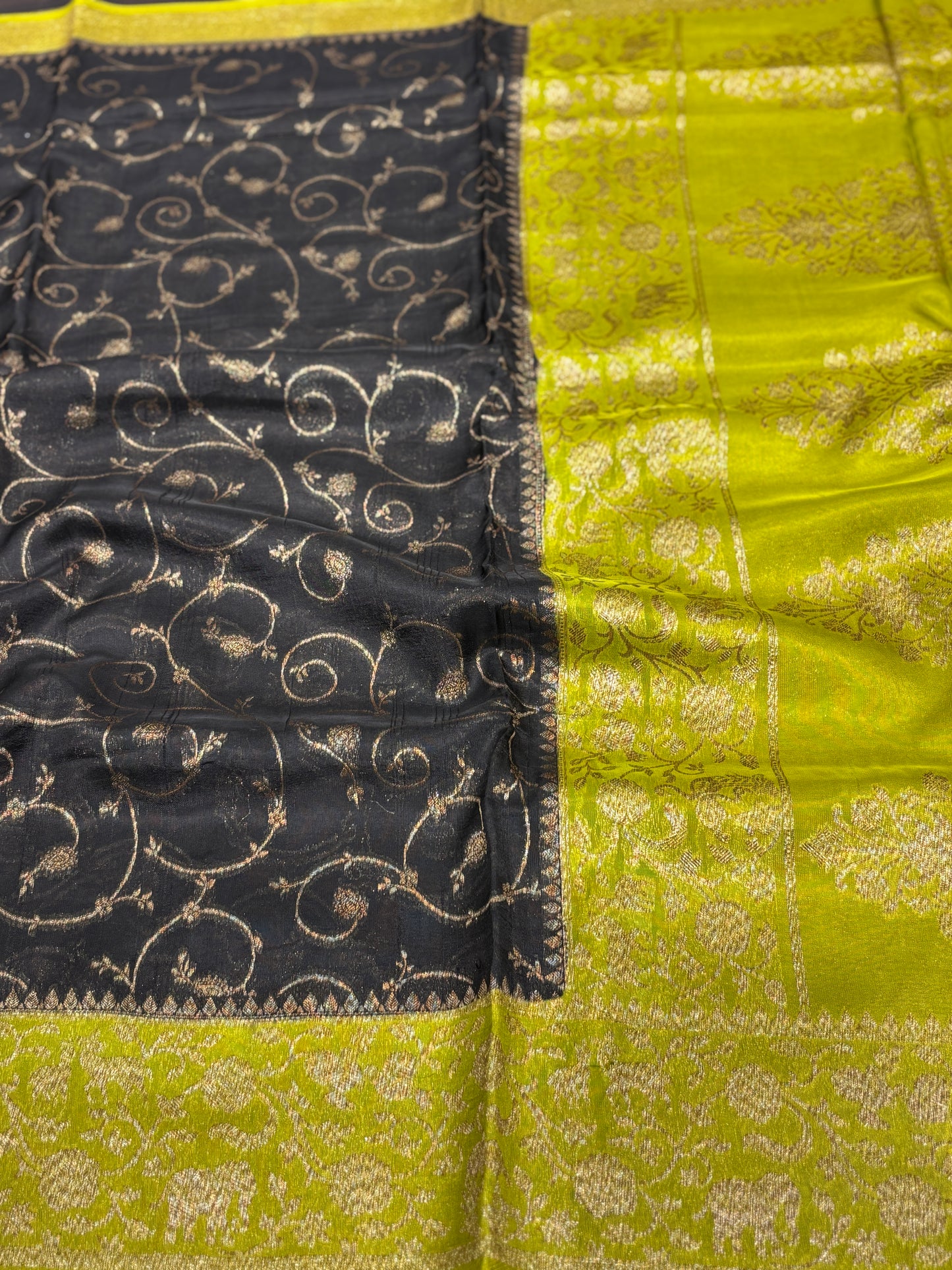 Soft tussar saree