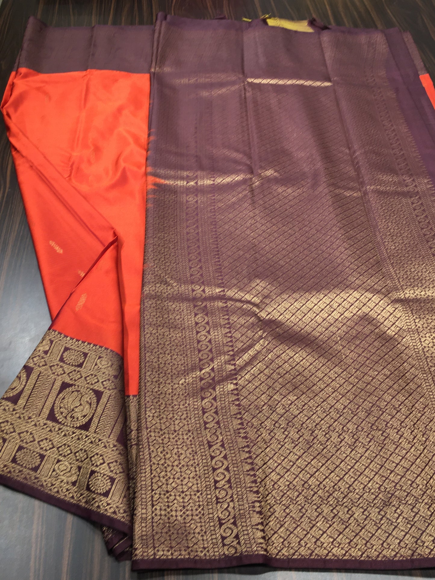 Semi Kanchipuram silk