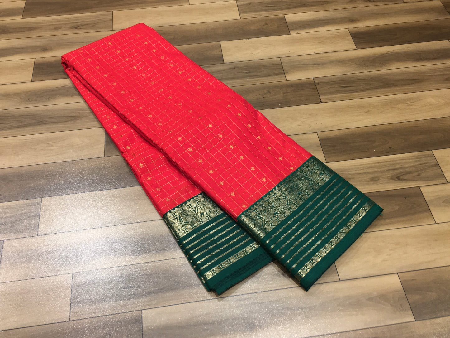Semi Kanchipuram silk